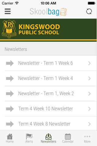 Kingswood Public School - Skoolbag screenshot 4