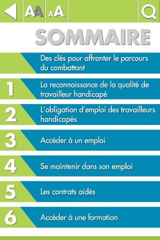 Handicap & Travail screenshot 3