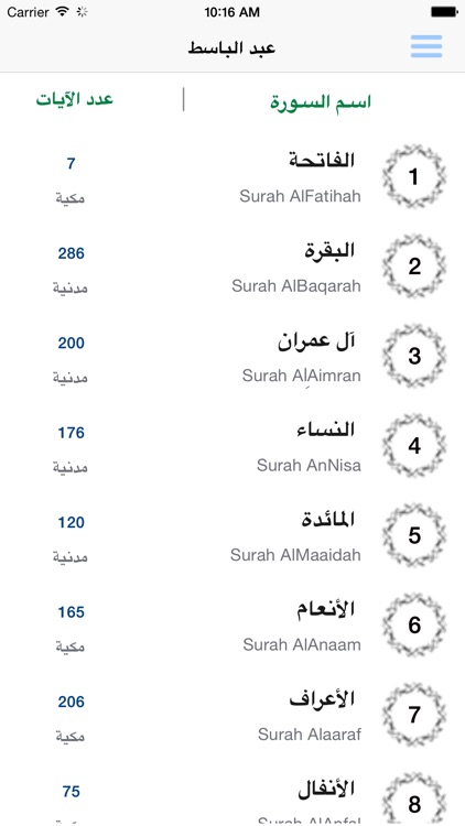 عبد الباسط عبد الصمد حفص - القرآن الكريم