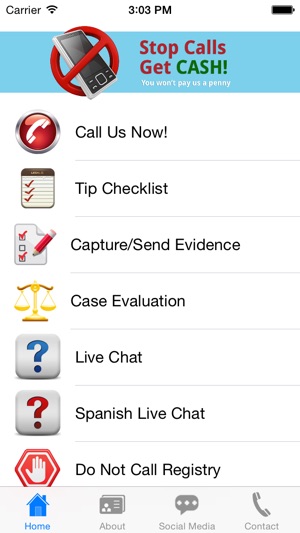 Stop Calls Get Cash - Personal Lawyer | Know Your Rights!(圖1)-速報App