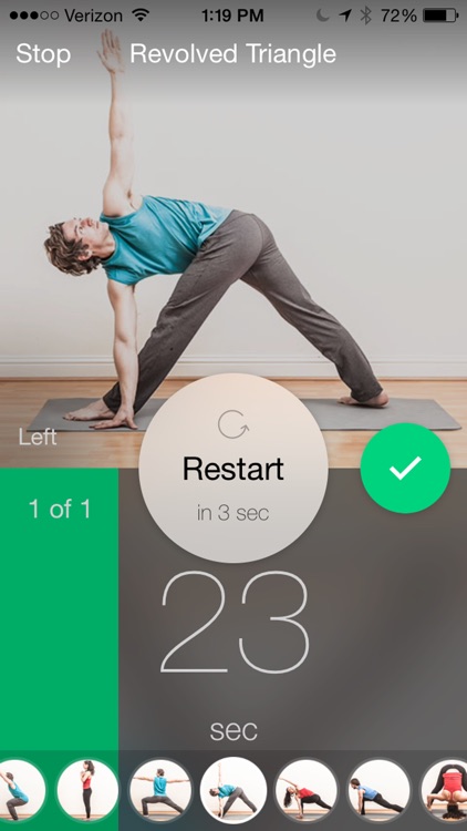 GAIN Yoga - free custom yoga routines for men & women. screenshot-3