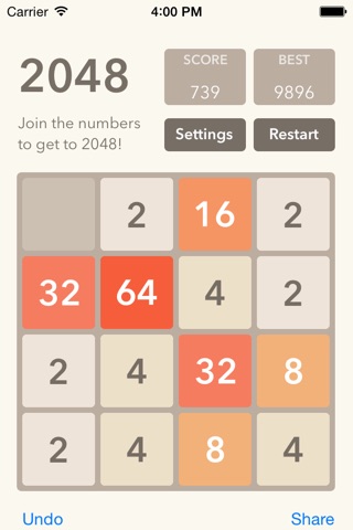 Explosive 2048 Deluxe screenshot 2