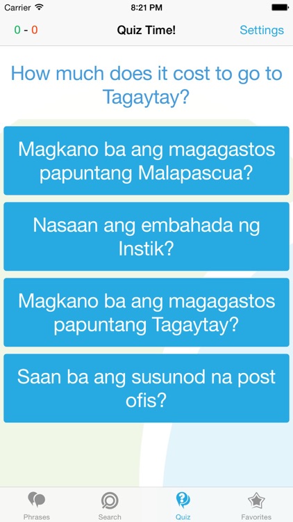 Tagalog/Filipino Phrasebook - Travel in the Philippines with ease screenshot-3