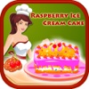 Raspberry Ice Cream Cake