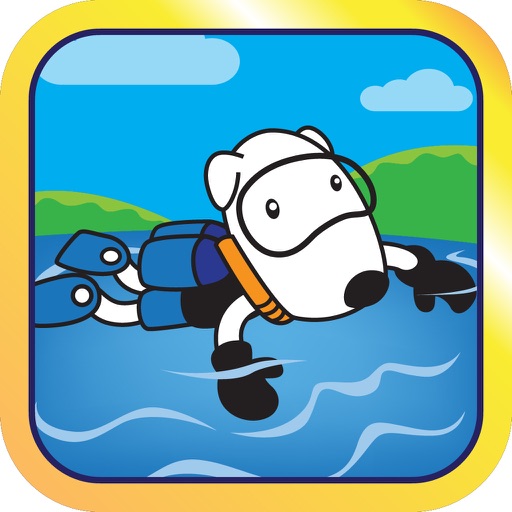 Scuba Doggy Aqua Race - Mega fun adventure divers game iOS App