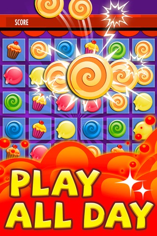Candy Game - Match 3 Candies Puzzle For Children HD FREE screenshot 3
