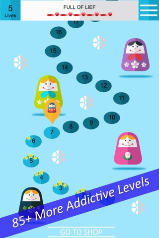 A Baby of Matpewka Blast Free - Swipe and match the Russian Dolls to win the puzzle games screenshot 2