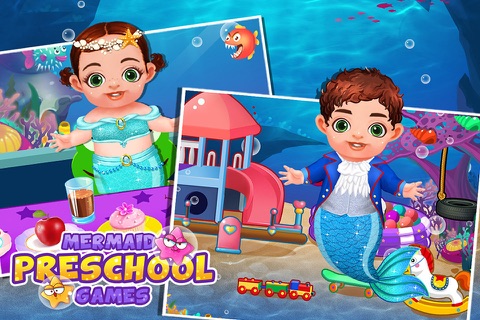Little Ocean Babies: Mermaid School Adventure screenshot 3