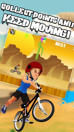 BMX Biker Racing Mayhem: Xtreme Mad Stunt Skills(圖2)-速報App