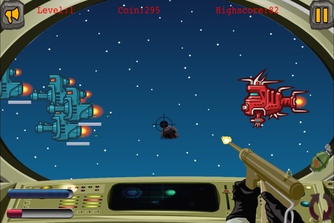 A Star Fighter Attack - Cosmic  War Defense screenshot 4