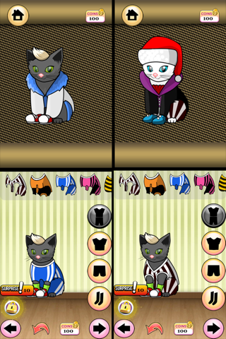 Cute Kitty Cat Dress Up screenshot 2