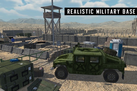 War Truck 3D Parking screenshot 3