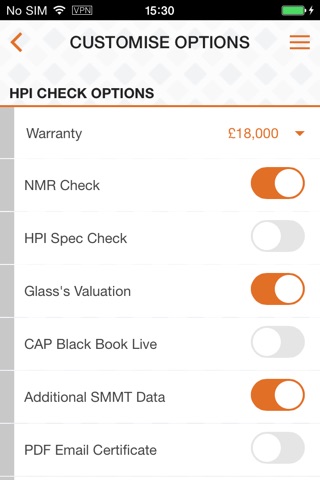 HPI Trade screenshot 2