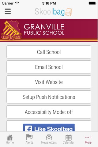 Granville Public School - Skoolbag screenshot 4