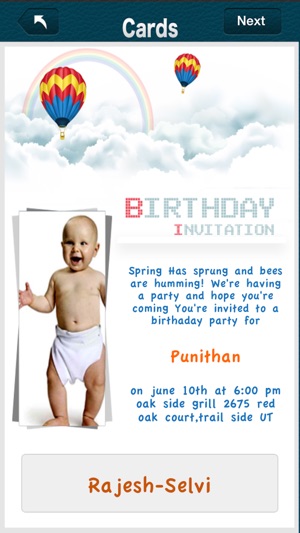 Birthday Invitation Pro