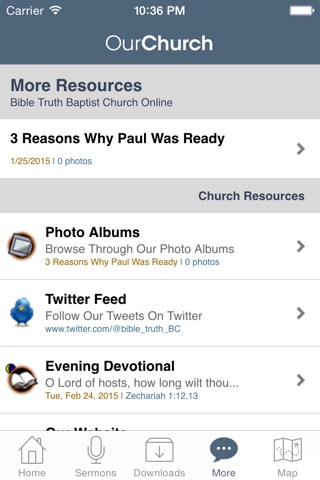 Bible Truth Baptist Church screenshot 4