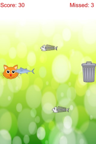Distinguish Food And Rubbish: Feed Cute Cat With Fish screenshot 3