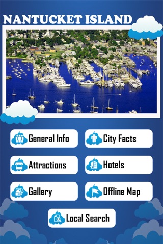 Nantucket Island Offline Map Tourism Guide screenshot 2