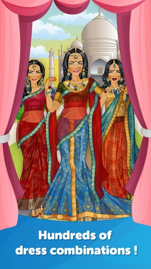 Indian Bride Dress Up-Fun Doll Makeover Game(圖3)-速報App