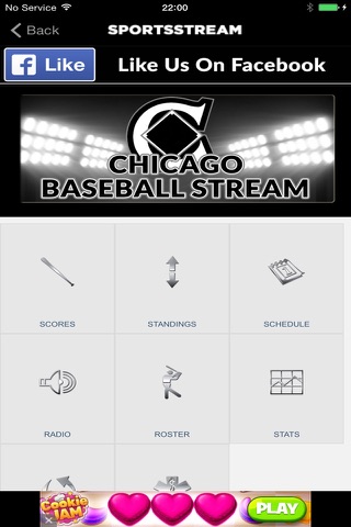 CHICAGO BASEBALL STREAM CWS screenshot 3