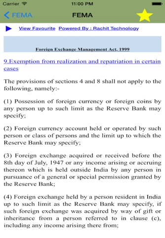 Foreign Exchange Management Act screenshot 4