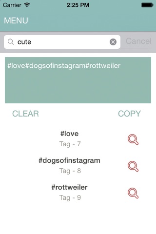 HashTagSta - Tag copy&paste For Instagram- screenshot 2