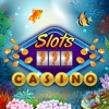 Lucky Slots - An Underwater World with Wheel Deal Prizes, Real Moolah And Sloto Max Bets!