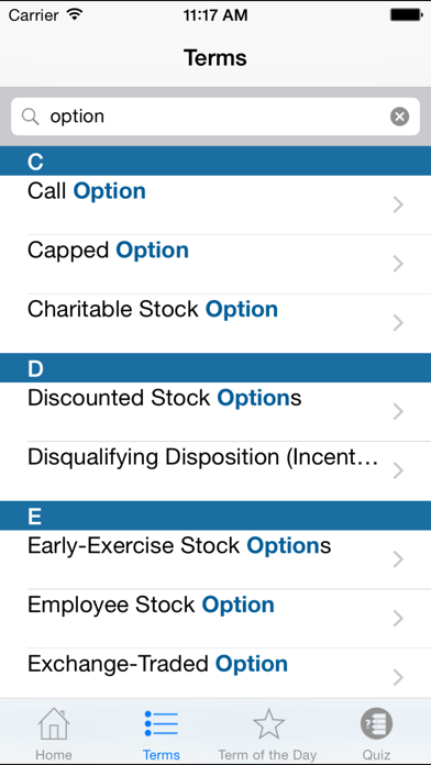 How to cancel & delete Stock Compensation Glossary from iphone & ipad 2