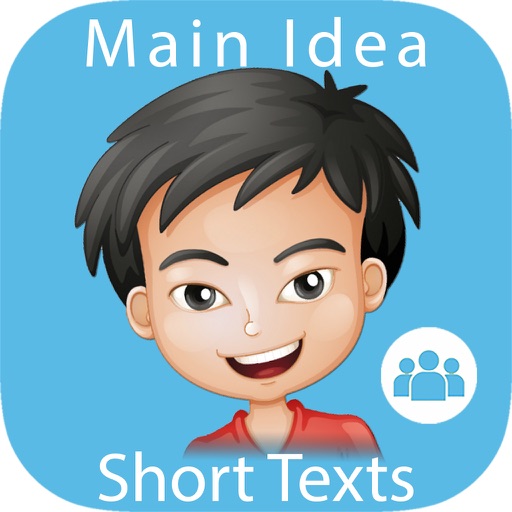 Main Idea - Short Texts: Reading Comprehension Skills Game for Kids: School Edition Icon