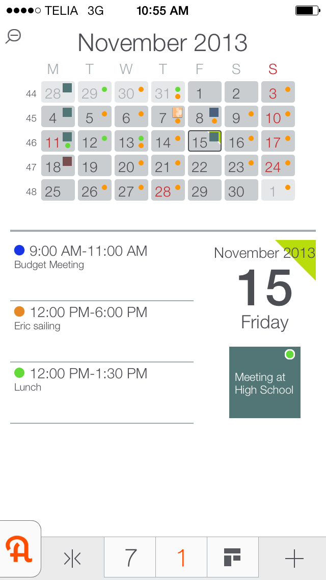 myLife Calendar Screenshot 5