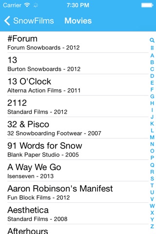 SnowFilms screenshot 3