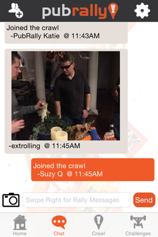 PubRally – Plan a pub crawl, invite friends & share photos screenshot 4