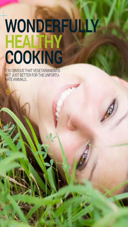 'iLiveVeg: The Magazine For Cooking Light with Mediterranean Diet and Raw Food Recipes for Dinner screenshot-3