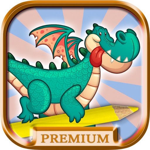 Coloring Book - color and paint drawings - PREMIUM icon