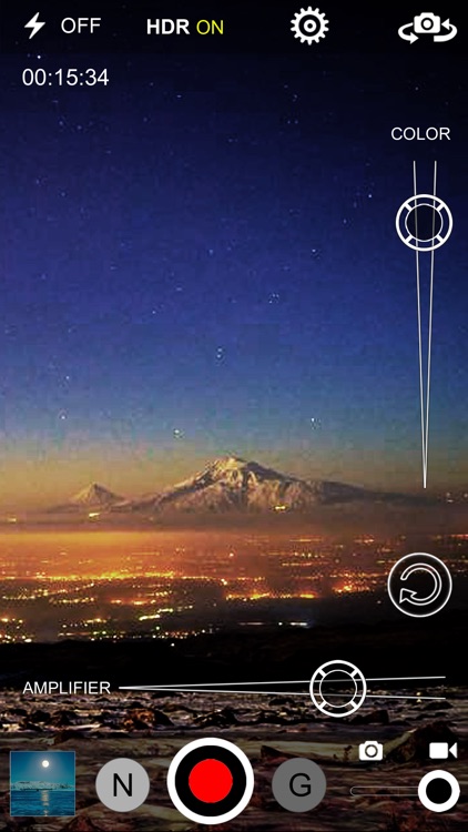 Night Vision 10x zoom (photo and video)