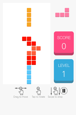 Flatris - Free, Simple and Easy to Play Brick Game screenshot 3