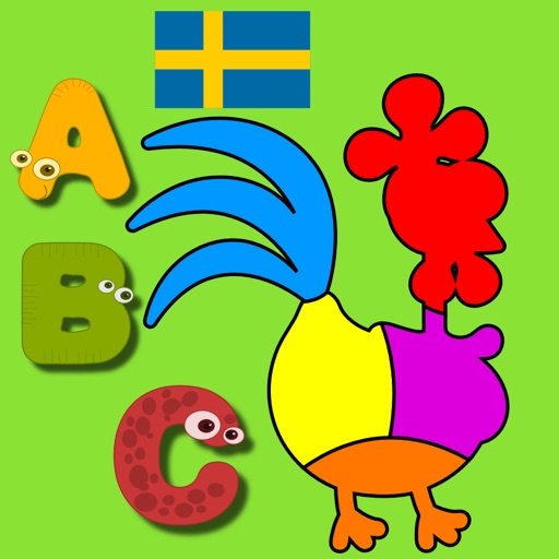 Swedish Kids Shape Puzzles Free Icon