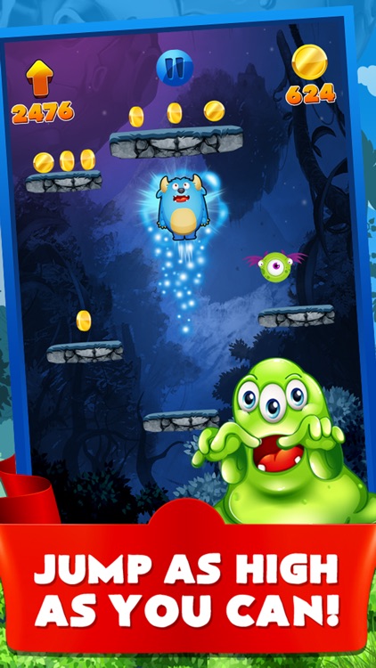 Monster Hop 2 - The Classic Squad of Dash Pets and Jump Dot Deluxe Free screenshot-4