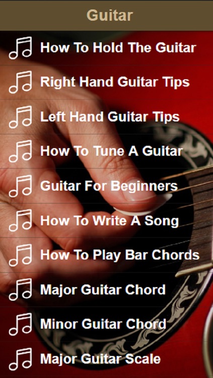 Learn How To Play Guitar - Guitar Lessons for Beginners