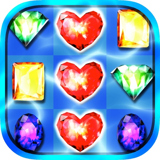 Jewel Blast Match - fun free puzzle strategy game to play with friends icon