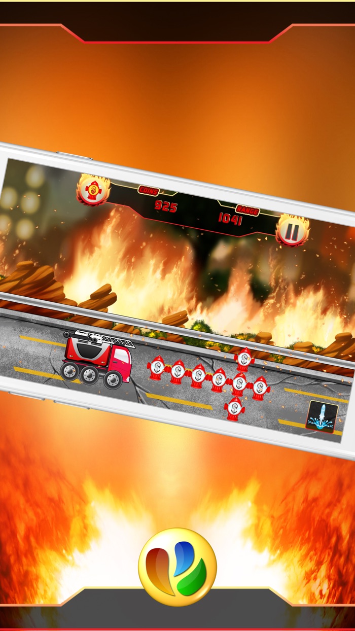 Fun Fire Fighters Racing Game