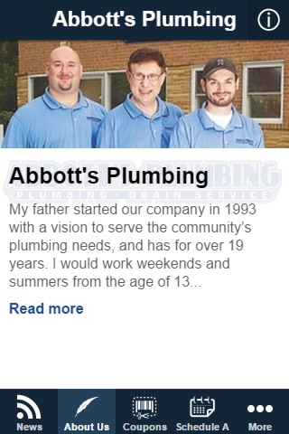 Abbott's Plumbing screenshot 2