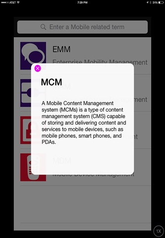 Mobile Jargon File screenshot 2