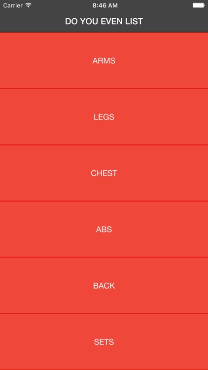 Do You Even List - A Workout Tracking Utility