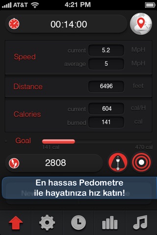 Pedometer Pro Runner screenshot 2