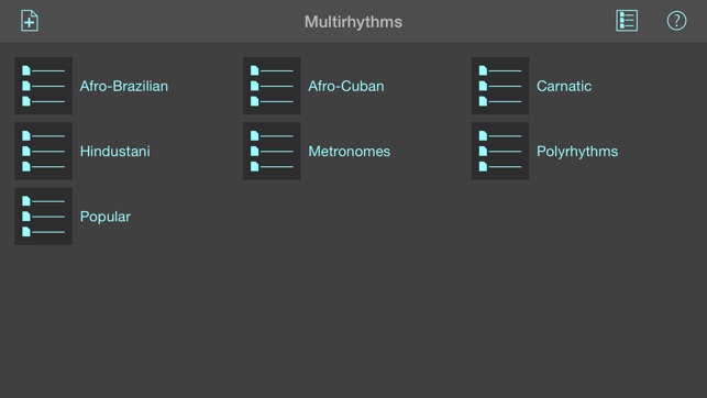 Multirhythms Rhythm Trainer