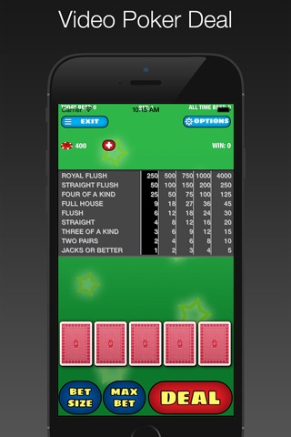 Video Poker Play screenshot 2