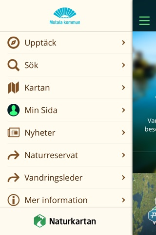 Motalas Naturkarta screenshot 3