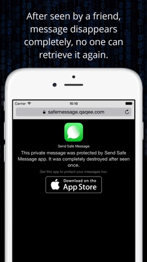 Send Safe Message - Self Destructing Texts & Photos(圖3)-速報App