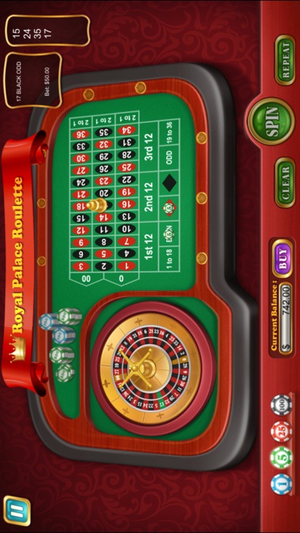 Royal Palace Roulette - Free edition
